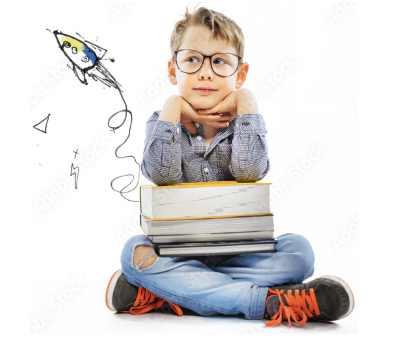 Student připravující se na přijímačky